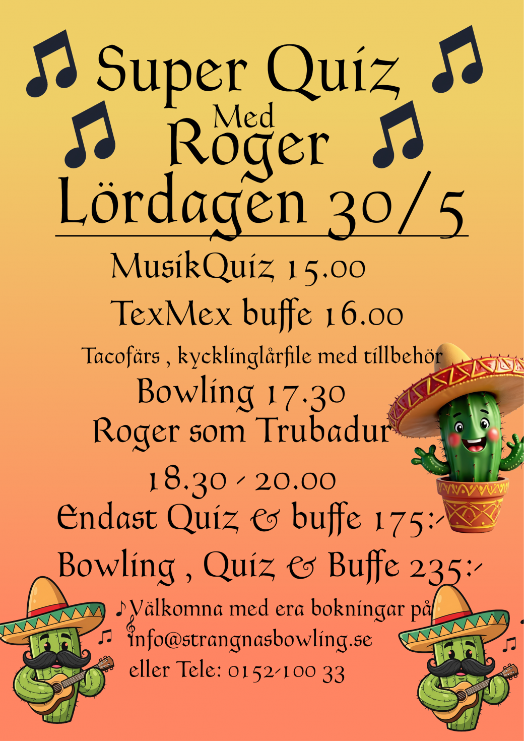 Super quiz 30 maj